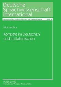 Produktbild: Korrelate im Deutschen und im Italienischen