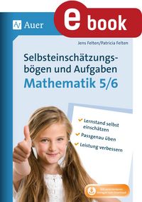 Produktbild: Selbsteinsch&auml;tzungsb&ouml;gen & Aufgaben Mathematik 5-6