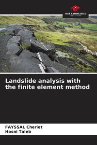 Produktbild: Landslide analysis with the finite element method