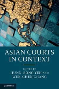 Produktbild: Asian Courts in Context