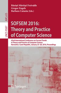 Produktbild: SOFSEM 2016: Theory and Practice of Computer Science