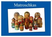 Produktbild: Matroschkas (Wandkalender 2026 DIN A2 quer), CALVENDO Monatskalender