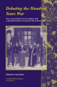 Produktbild: Debating the Hundred Years War