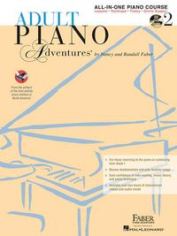 Produktbild: Adult Piano Adventures All-In-One Lesson Book 2 (Book/Online Audio)