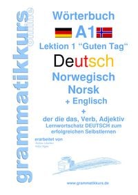 Produktbild: W&ouml;rterbuch Deutsch - Norwegisch - Englisch Niveau A1