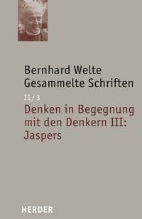 Produktbild: Denken in Begegnung mit den Denkern III: Jaspers