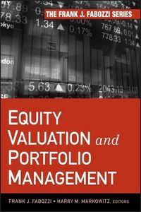 Produktbild: Equity Valuation and Portfolio Management
