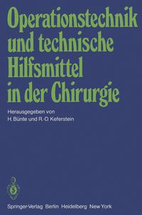 Produktbild: Operationstechnik und technische Hilfsmittel in der Chirurgie