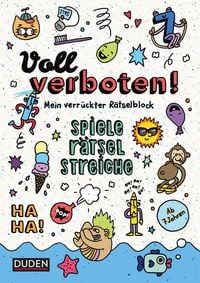 Produktbild Voll verboten! Mein verrückter Rätselblock - Ab 7 Jahren