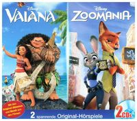 Disney Doppel-Box: Vaiana / Zoomania
