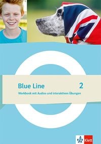 Produktbild: Blue Line 2. Workbook mit Audios und interaktiven &Uuml;bungen Klasse 6