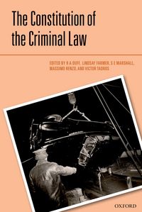 Produktbild: The Constitution of the Criminal Law