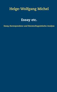 Produktbild: Essay etc.