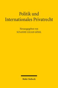 Produktbild: Politik und Internationales Privatrecht