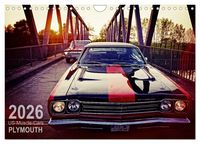 Produktbild: US-Muscle-Cars - Plymouth (Wandkalender 2026 DIN A4 quer), CALVENDO Monatskalender