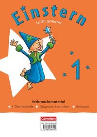 Produktbild: Einstern Mathematik 1 Leicht gemacht. Themenhefte 1-4. Diagnoseheft und Kartonbeilagen im Pake
