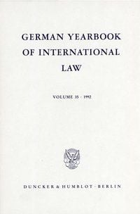 Produktbild: German Yearbook of International Law - Jahrbuch f&uuml;r Internationales Recht.