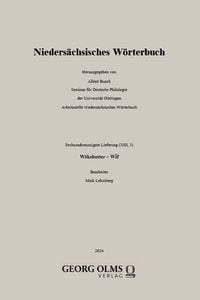 Produktbild: Nieders&auml;chsisches W&ouml;rterbuch