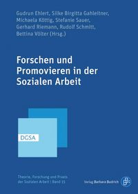 Produktbild: Forschen und Promovieren in der Sozialen Arbeit