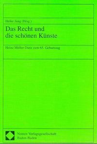 Produktbild: Das Recht und die sch&ouml;nen K&uuml;nste
