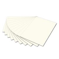 Produktbild: folia Tonzeichenpapier 130g/m&sup2; perlwei&szlig; DIN A4 100 Blatt