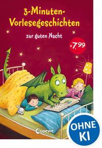 Produktbild: 3-Minuten-Vorlesegeschichten zur guten Nacht