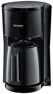 Bild vom Artikel Severin KA 9306 Kaffeemaschine Schwarz  Fassungsvermögen Tassen=8 Isolierkanne, mit Filterkaffee-Funktion vom Autor 