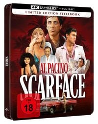 Produktbild: Scarface (1983) - Steelbook - Limited Edition (4K Ultra HD) (+ Blu-ray)