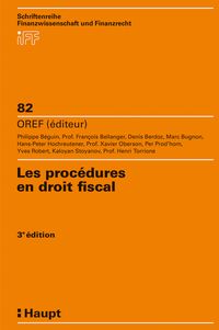 Produktbild: Les proc&eacute;dures en droit fiscal