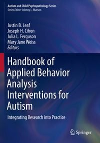 Produktbild: Handbook of Applied Behavior Analysis Interventions for Autism