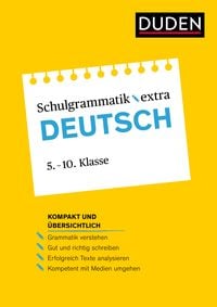 Produktbild: Duden Schulgrammatik extra &ndash; Deutsch