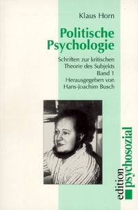 Produktbild: Politische Psychologie