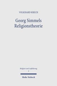 Produktbild: Georg Simmels Religionstheorie