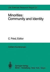 Produktbild: Minorities: Community and Identity