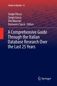 Produktbild: A Comprehensive Guide Through the Italian Database Research Over the Last 25 Years