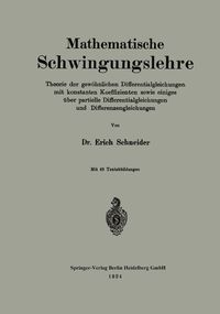 Produktbild: Mathematische Schwingungslehre