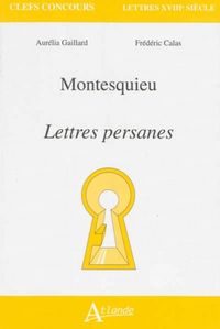 Produktbild: Montesquieu, Lettres persanes