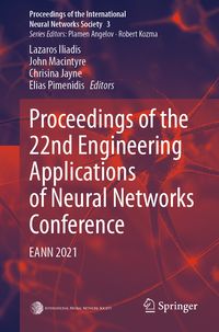 Produktbild: Proceedings of the 22nd Engineering Applications of Neural Networks Conference