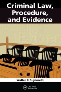 Produktbild: Signorelli, W: Criminal Law, Procedure, and Evidence