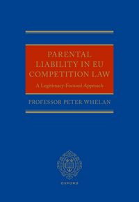 Produktbild: Parental Liability in EU Competition Law