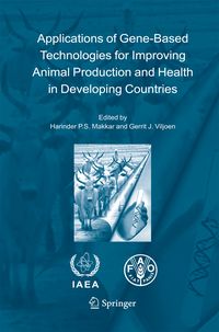 Produktbild: Applications of Gene-Based Technologies for Improving Animal Production and Health in Developing Countries