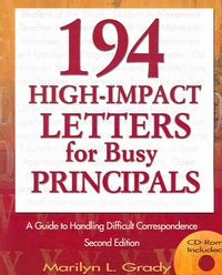 Produktbild: Grady, M: 194 High-Impact Letters for Busy Principals