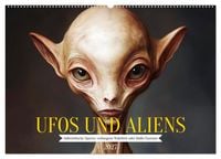 Produktbild: UFOs und Aliens - Au&szlig;erirdische Spuren, verborgene Wahrheit oder blo&szlig;e Fantasie (Wandkalender 2027 DIN A2 quer), CALVENDO Monatskalender