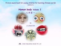 Produktbild: Picture sound book for young children for learning Chinese words related to Human body Volume 1