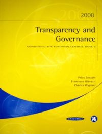 Produktbild: Transparency & Governance 2008