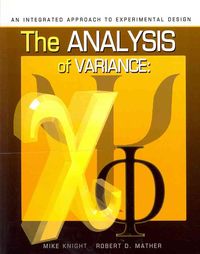 Produktbild: Analysis of Variance