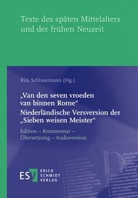 Produktbild: Van den seven vroeden van binnen Rome" - - Niederl&auml;ndische Versversion der "Sieben weisen Meister