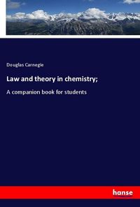 Produktbild: Law and theory in chemistry;