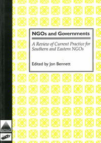 Produktbild: Bennett, J: NGOs and Governments