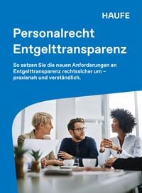 Produktbild: Haufe Personalrecht Entgelttransparenz